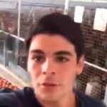 Captura del vídeo subido por el joven a Twitter