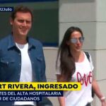 Albert Rivera acompañado de Malú