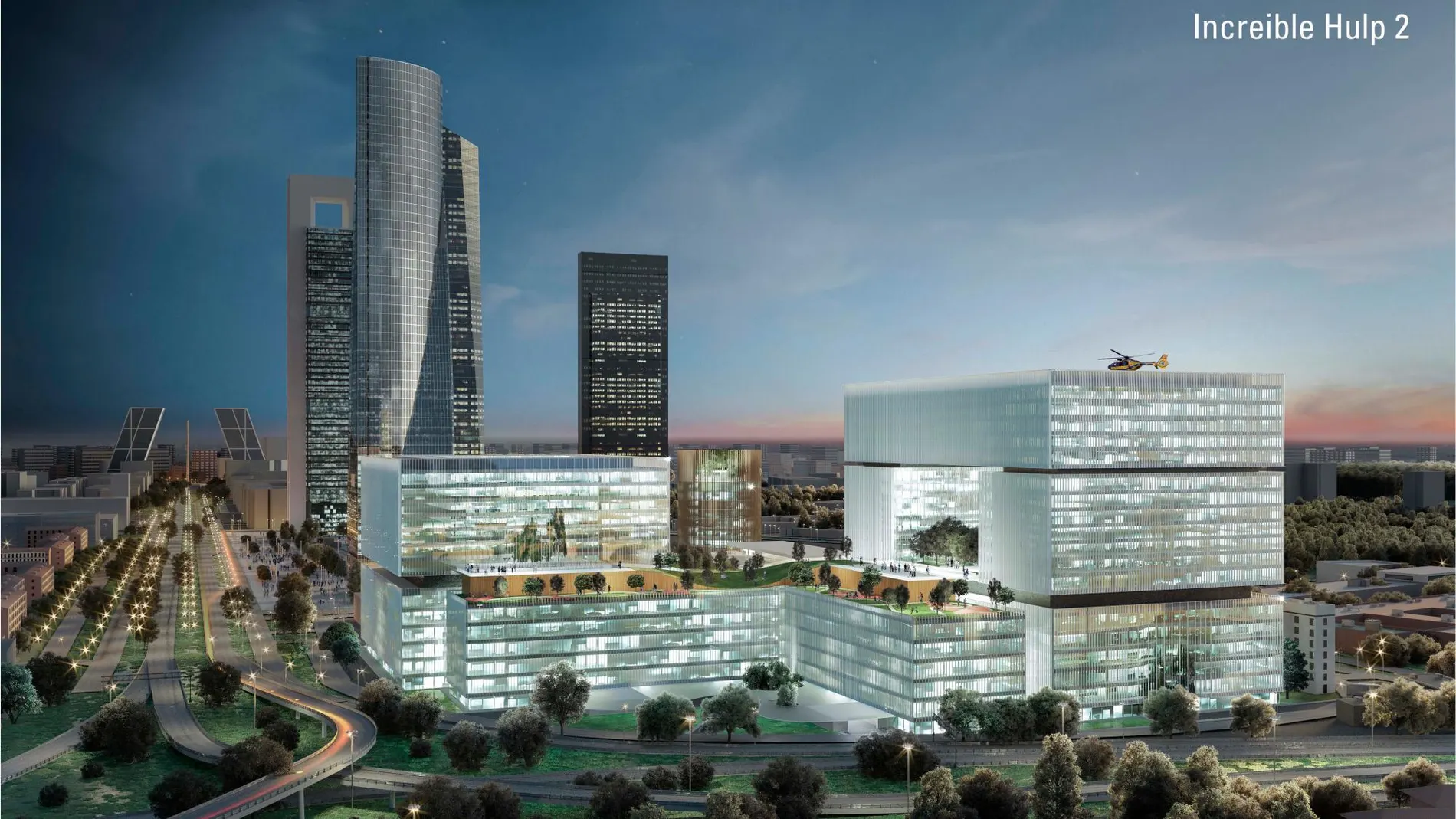 Proyecto Increíble HULP2, uno de los que aspira a construir el nuevo Hospital La Paz