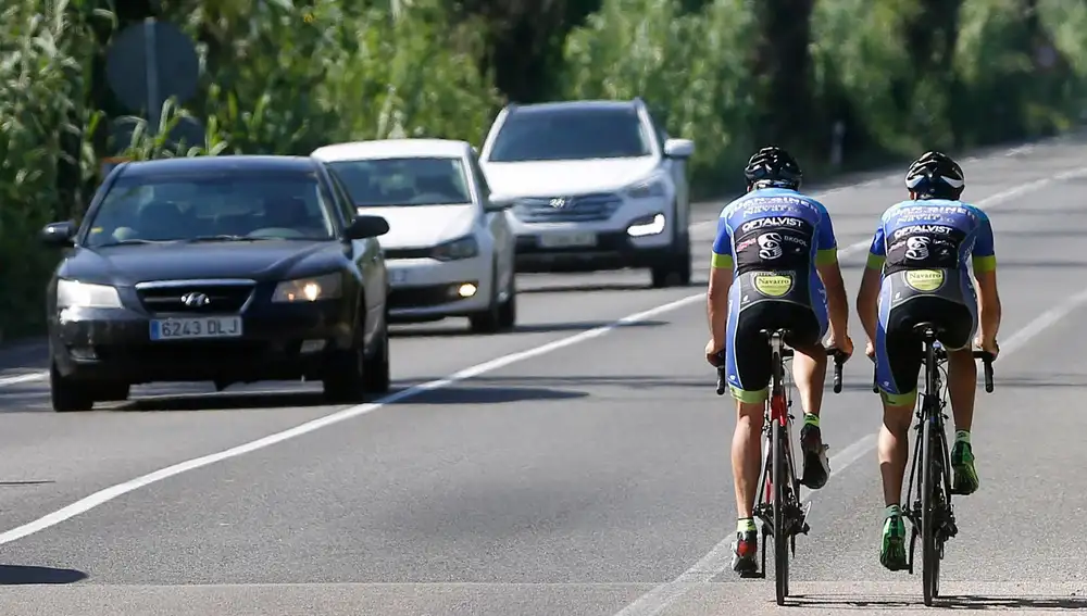 El 23 por ciento de los conductores murcianos no respeta la distancia con ciclistas