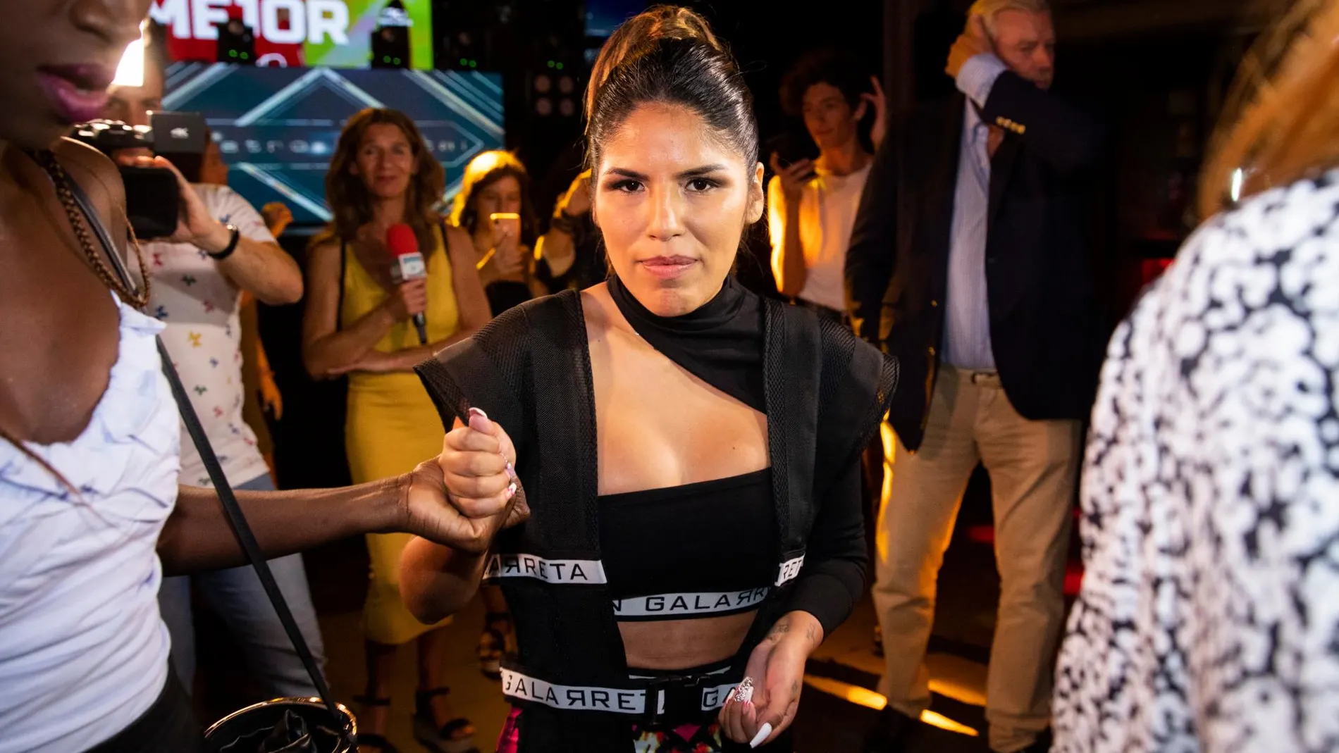 Isa Pantoja en la presentación de su single/Foto: Jesús G. Feria