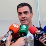 El presidente del Gobierno en funciones, Pedro Sánchez