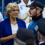 La Alcaldesa de Madrid, Manuel Carmena, en una imagen de archivo durante la celebración del patrón de la Policía Municipal / Foto: Alberto R. Roldán