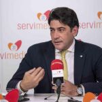 El consejero de Vivienda y Administración Local de la Comunidad de Madrid, David Pérez
