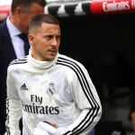 Hazard, en el Bernabéu