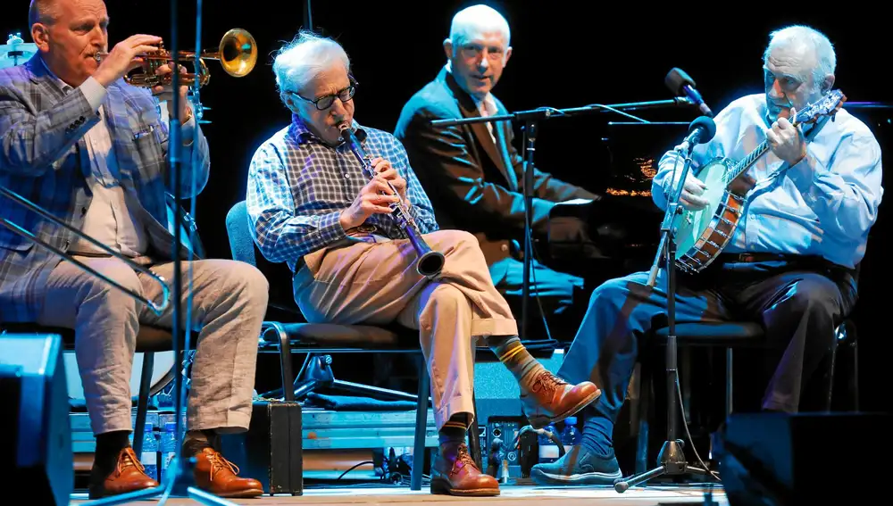 Woody Allen inauguró anoche el Festival Las Noches del Botánico. Foto: Jesús G. Feria