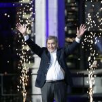 Eddy Merckx durante la presentación del Tour de Francia del pasado verano
