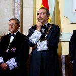El juez Marchena, hoy, durante la apertura del año judicial. (Foto: Cipriano Pastrano)