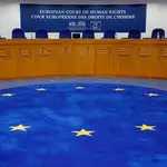 Sala del Tribunal Europeo de Derechos Humanos (TEDH) en Estrasburgo