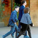 Oriol Pujol, en una imagen reciente, abandonando la cárcel de Brians 2