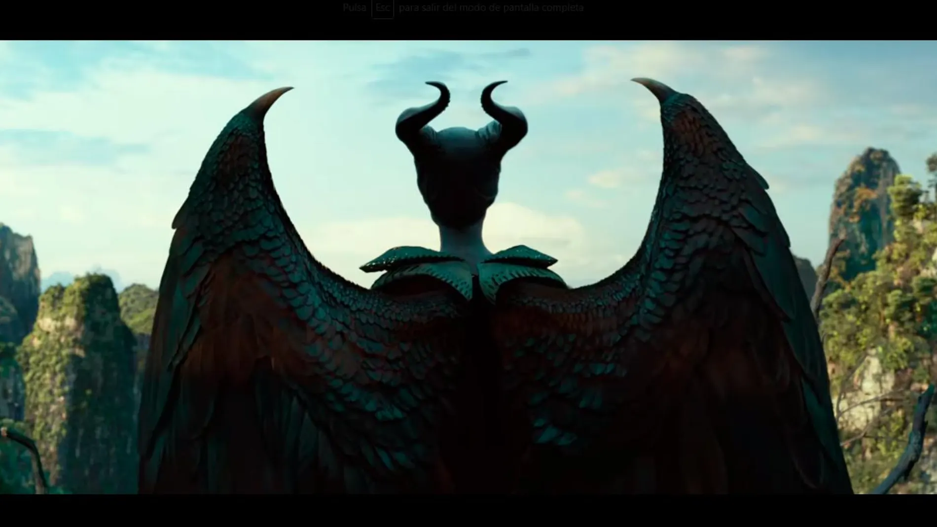 Imagen del trailer de “Maléfica: Maestra del Mal