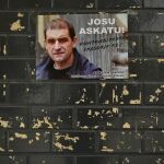 Cartel para homenajear a Josu Ternera