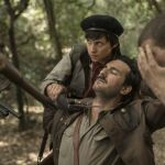 Aura Garrido y Miki Esparbé en "Malnazidos"