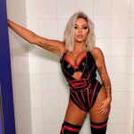 Jesy Nelson, el pasado lunes en Madrid