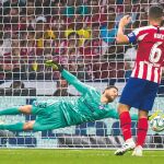 Oblak apareció cuando su equipo más lo necesitaba. Foto: Alberto R. Roldán