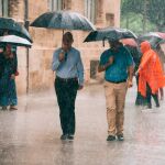 Preemergencia nivel naranja por fuertes lluvias. KIKE TABERNER