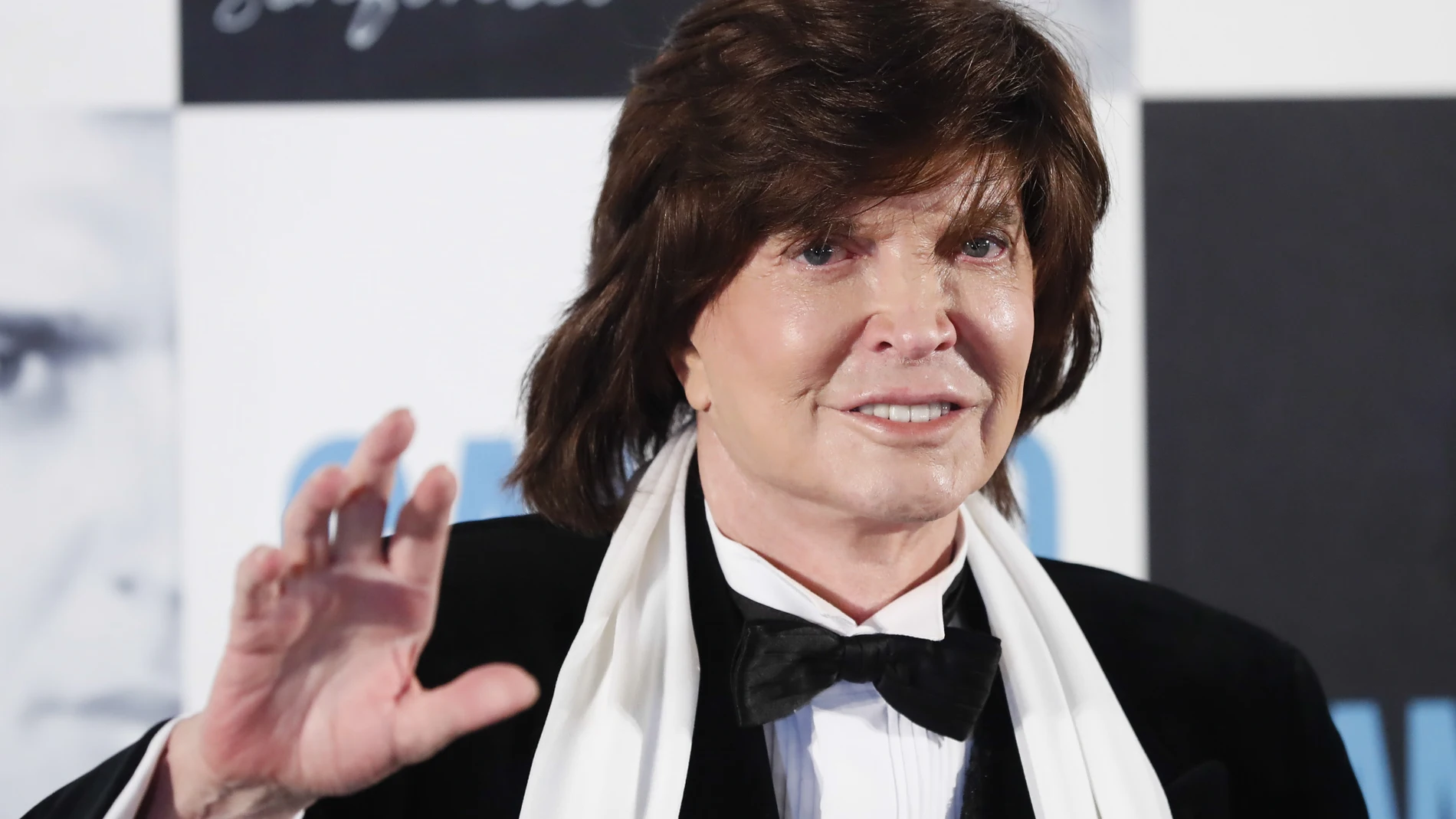 El artista, en su última aparición pública, a finales de 2018