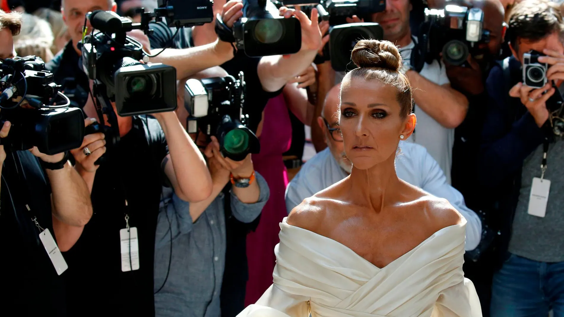 La cantante Céline Dion