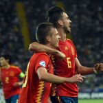 Dani Olmo y Fabián, los goleadores de la final