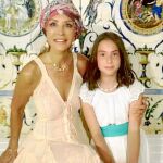 Lomana con su querida María