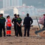 Imagen de uno de los 15 inmigrantes del Open Arms llegados al puerto de Crinavis, en San Roque (Cádiz)
