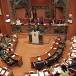 En la imagen, el diputado de Cs, Juan José Molina