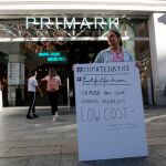 Un movimiento de «justicia climática» ha decidido hacer protestas frente a casas “fast fashion”