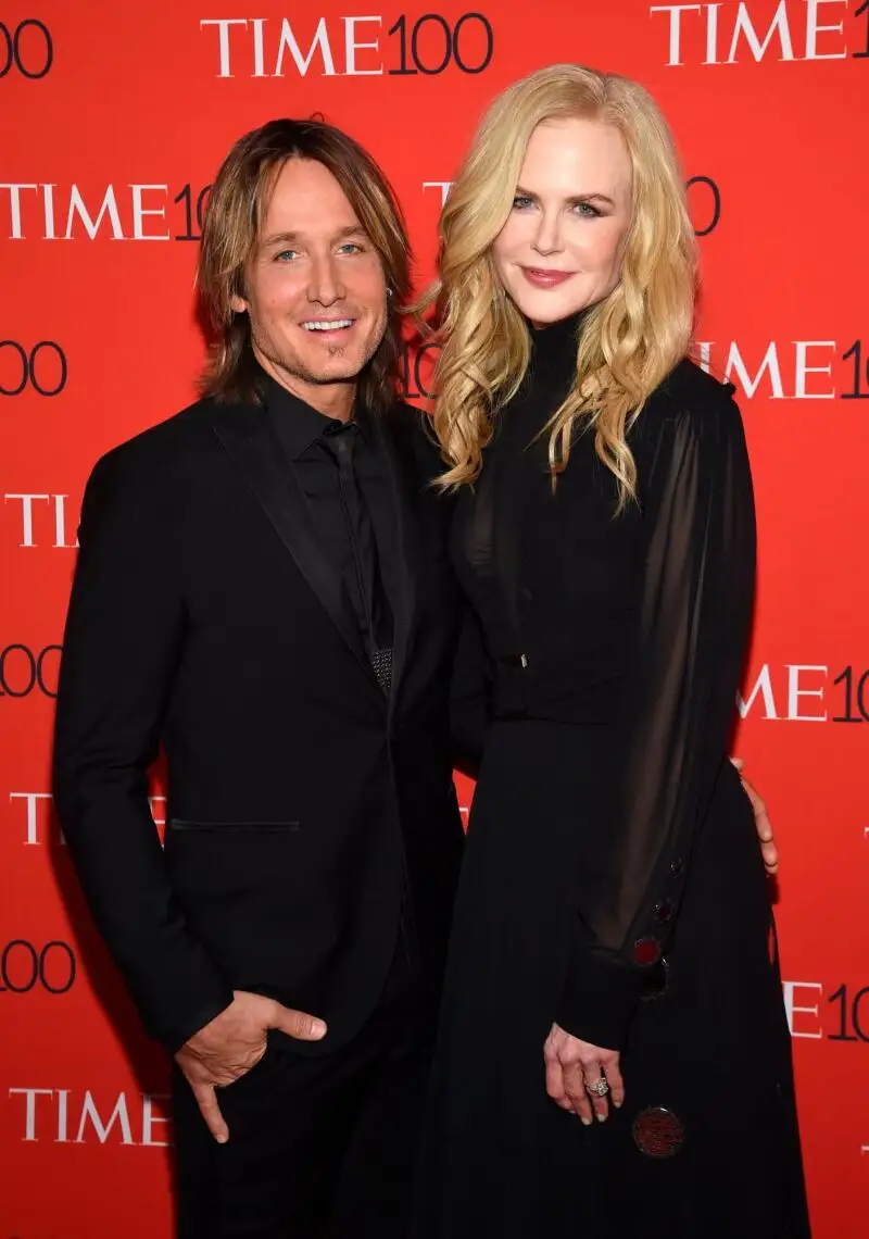 El músico Keith Urban, junto a su esposa, la actriz Nicole Kidman