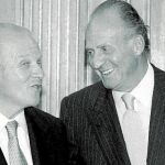 Emilio Ybarra, junto a Don Juan Carlos I.