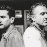 Robert de Niro posa al lado de su padre en el fotograma de un documental acerca de su relación que emitirá HBO. Foto: HBO