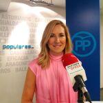 La presidenta del PP en Navarra y nueva vicesecretaria de Organización del Partido Popular, Ana Beltrán.