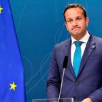 Leo Varadkar durante la conferencia de prensa / Reuters