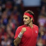 Roger Federer, en el pasado torneo de Shanghái