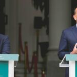 Boris Johnson viajó ayer por la mañana a Dublín para entrevistarse con el primer ministro, Leo Varadkar