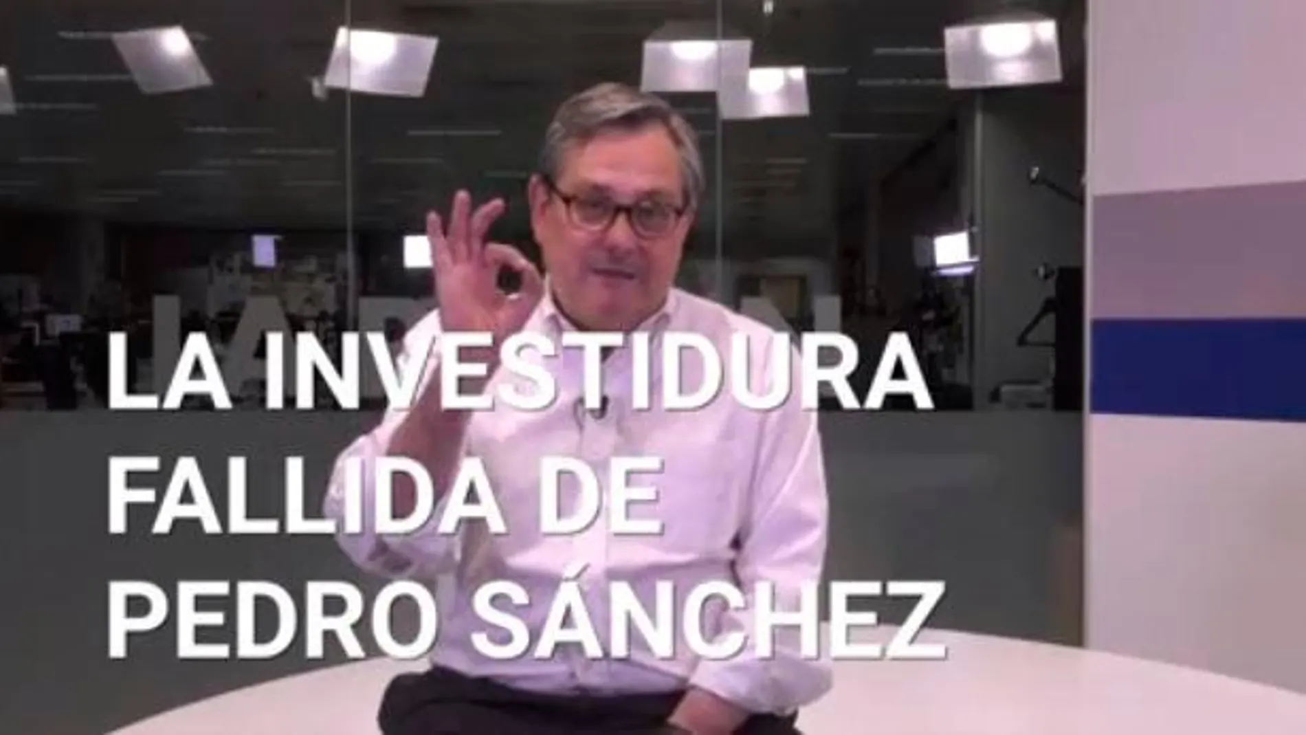 El análisis de Francisco Marhuenda: “Esto es un gran fracaso del PSOE y de Pedro Sánchez por empecinarse en no negociar”