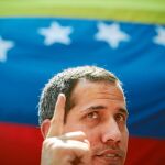 El presidente encargado de Venezuela, Juan Guaidó