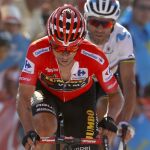 Roglic y Valverde detrás, una costumbre en esta Vuelta