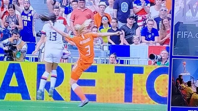 La imagen de VAR del penalti