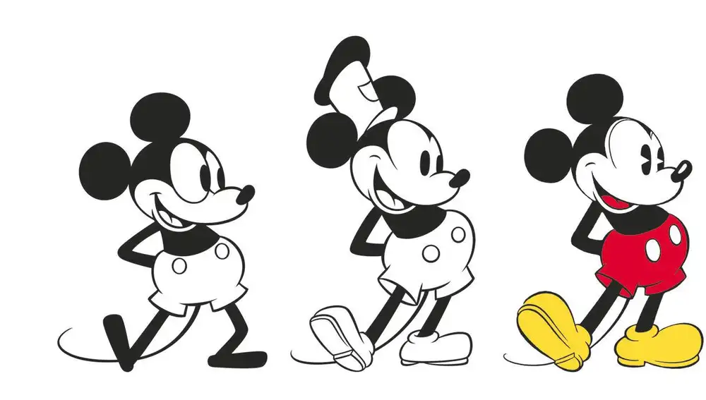Mickey Mouse y su evolución histórica