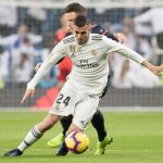 Dani Ceballos con el Real Madrid.