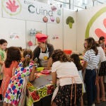 Los niños pudieron participar de los talleres de cocina y elaboración de panes y bollería que impartieron profesionales expertos