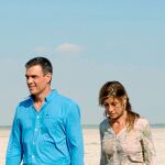 El presidente del Gobierno, Pedro Sánchez, junto a su mujer, Begoña Gómez, el año pasado en Las Marismillas