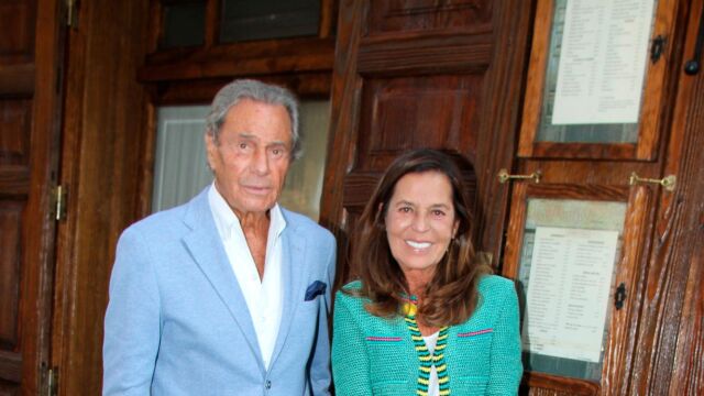 Arturo Fernández, junto a Carmen Quesada con quien mantuvo una relación de 40 años