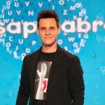 El presentador Cristian Galvez durante la presentación de una edición especial de Pasapalabra.