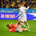Thiago tuvo una buena oportunidad