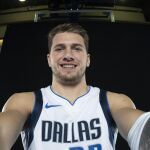 Luka Doncic, en la primera jornada de pretemporada de los Dallas Mavericks