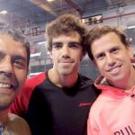 Marcelo Fernández, Juan Lebrón y Paquito Navarro