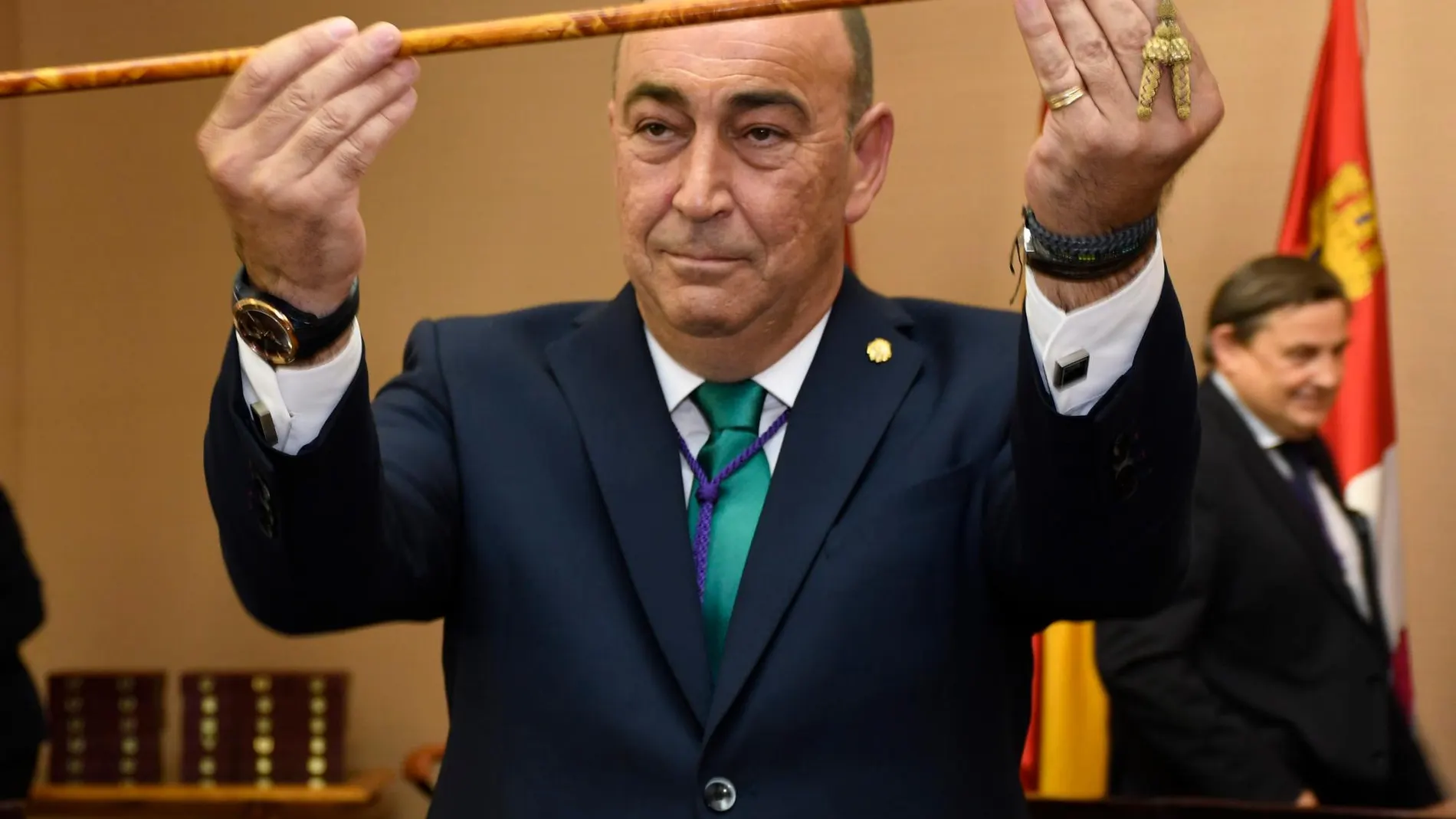 Sesión de pleno de constitución de la Diputación de Segovia y toma de posesión de Miguel Ángel de Vicente como presidente