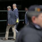 Forn a su llegada al Ayuntamiento para recoger su acta de concejal el pasado 14 de junio