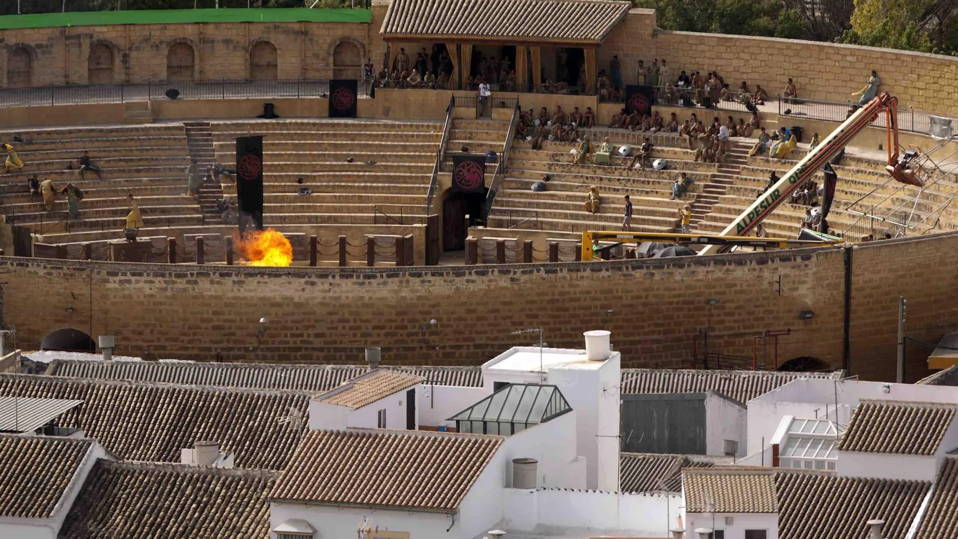 Plaza de toros de Osuna, en Sevilla